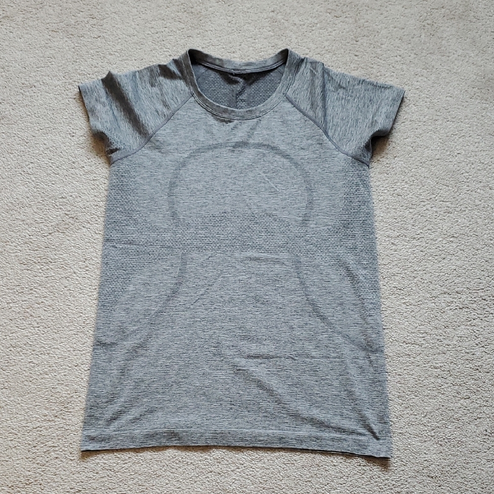 Lululemon Swiftly Gray Short Sleeve T-Shirt